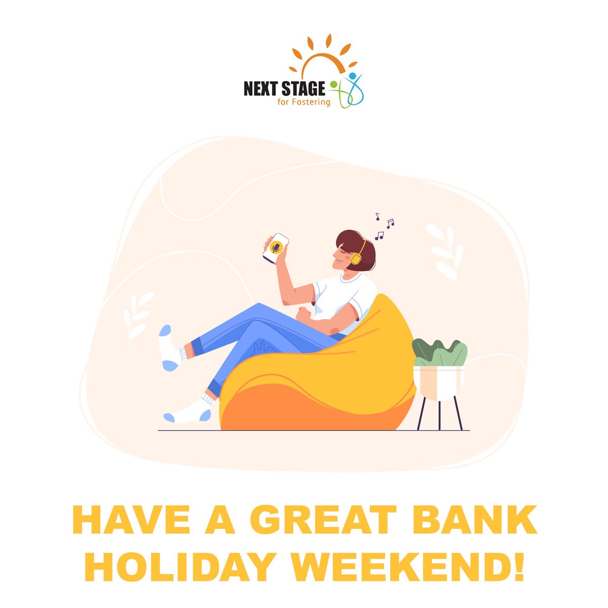 NSfFostering's tweet photo. Bank Holiday Weekend Is Finally Here! 
Enjoy The Sunshine! 🌞

#nextstageforfostering https://t.co/qHep6ZXppU