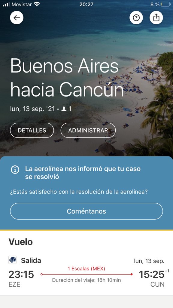 Naatiigaudio's tweet photo. MSOMYH, WD9QII
ESTAFADORES @Aeromexico @eDreams . Háganse cargo y reprogamen el vuelo o voy a iniciar acciones legales!!! https://t.co/vaB5AVcCou