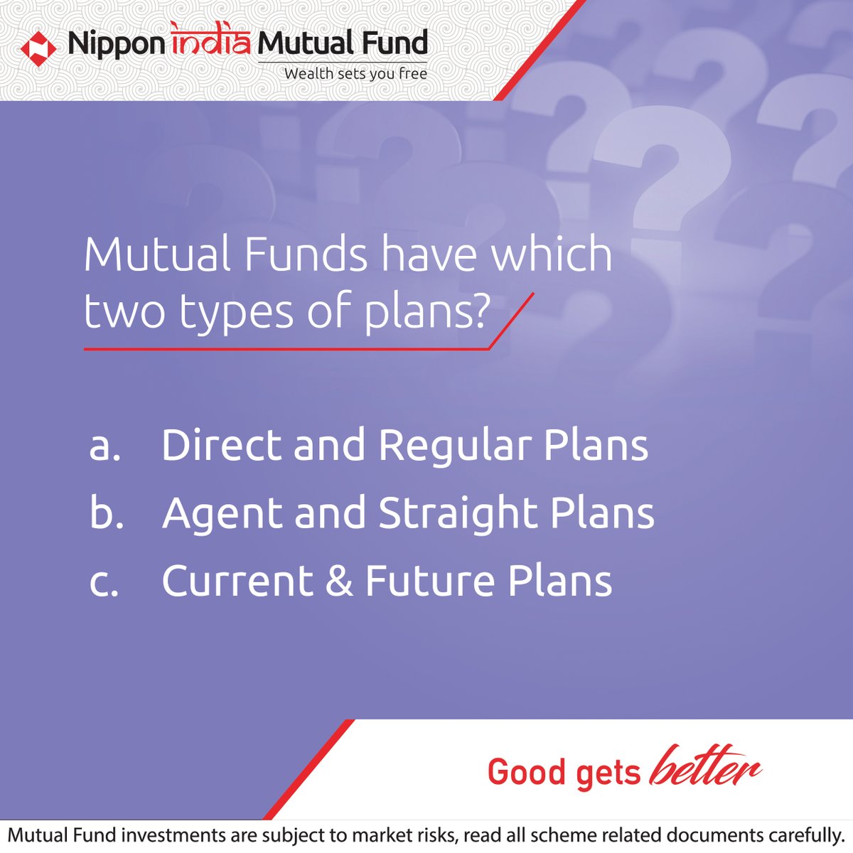 #TheNipponQuiz is here!
Comment below the correct answer and tag <a href="/NipponIndiaMF/">Nippon India Mutual Fund</a> with 3 friends to win special prizes!
The last day to submit your entries is September 2, 2021.

#Contest #ContestAlert #NipponIndiaMutualFund #MutualFund #Investment #Savings #FinancialGoals