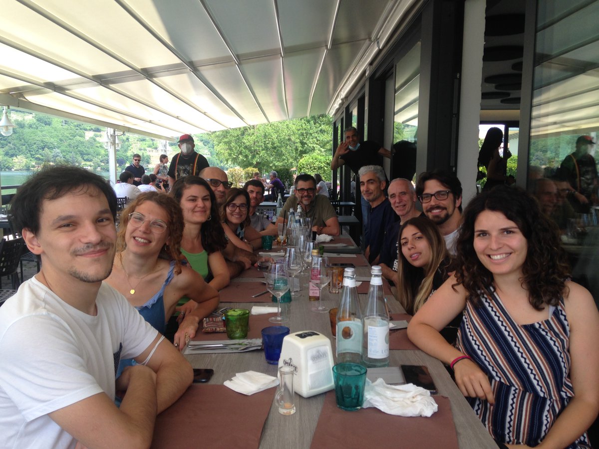 Lunch all together, saying goodbye to the summer!

#worklunch #workhappiness
@BeatriceSavoldi @karakanta @sarapapi @mgaido91 @at_amir @FrancescaOnora6 @albertom95 @Turchi_Marco @negri_teo @luisabentivogli @RoldanoFBK @NicBer76