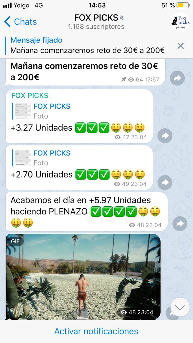 Foxpick3's tweet image. Después de sumar ayer +5,97 unidades hoy comenzamos nuevo reto #tipster #apuestasdeportivas