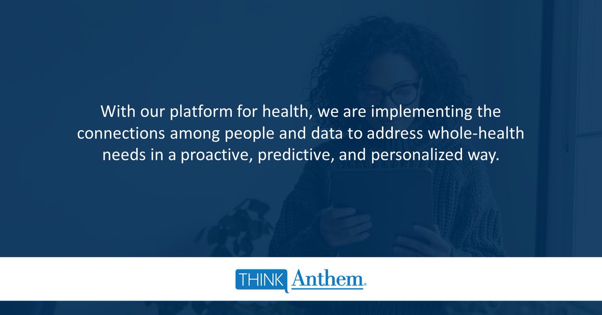 ElevanceHealth's tweet photo. Our digital-first approach is part of everything we do, including how we address behavioral health needs. Learn how we’re leveraging this approach to bring three data-driven applications to consumers and providers through our Digital Incubator. https://t.co/xLQAkpRKiD https://t.co/6ShrrMHwF2