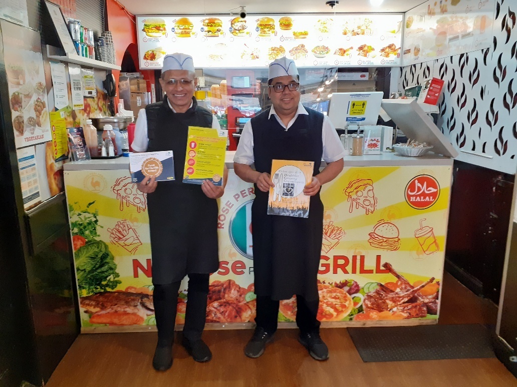 TowerHamletsNow's tweet photo. Congrats to our #FoodForHealth award winner Nanrose Peri Peri Grill in New Rd, E1 🎉 This fast food shop serves healthy options and grills rather than fries its dishes. Read about the awards at: https://t.co/u1VnVqzyO1

Support your #TowerHamlets businesses! #welcomebackTH https://t.co/4ieRcllzb4