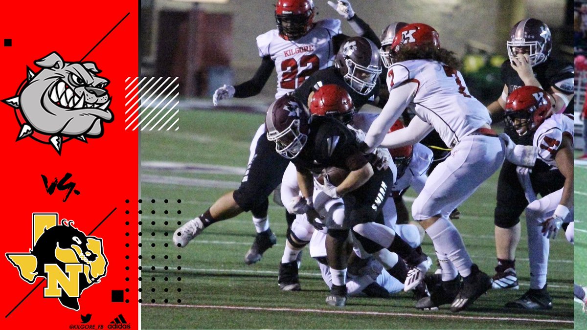 SHOWTIME😤 Game 1 vs. Nacogdoches! Kick Off is at 7:30 @ R.E. St. John stadium! #STATE #ALLIN #RESPECTTHEK