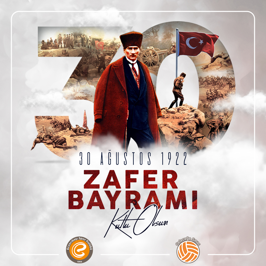 30 Ağustos Zafer Bayramınız Kutlu Olsun! 🇹🇷 

#30Ağustos #30Ağustos1922 #ZaferBayramı #30AğustosZaferBayramı #MustafaKemalAtatürk