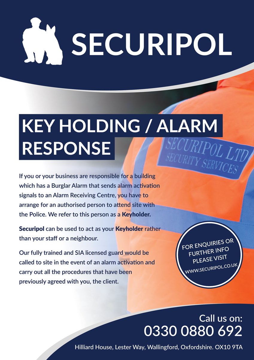 SecuriPol's number1 service.