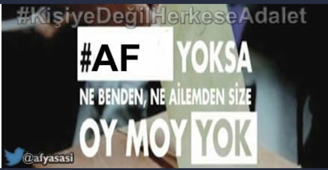 alisahin343434's tweet photo. Adli mahkum aileleri olarak 
İmkansızı istemiyoruz.
Pandemide bütün dünya ülkelerinin verdiğini istiyoruz. 
AF İSTİYORUZ 
Üstelik ülkemizde 20 senedir Af yok.
@tcbestepe @RTErdogan @Akparti
@MHPTrend @dbdevletbahceli 
@kilicdarogluk @herkesicinCHP
@meral_aksener
@TBMMGenelKurulu https://t.co/vW6zAxPGEc