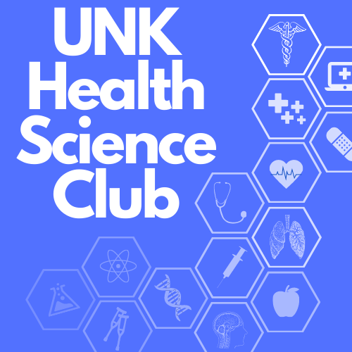 Health Science Club Kickoff Meeting! Friday, September 3rd at 4pm in BHS #177. All current UNK Students are welcome to be a member of the UNK Health Science Club #GoBlueGoldBold #UNKHealthSciences #UNKHSCIClub