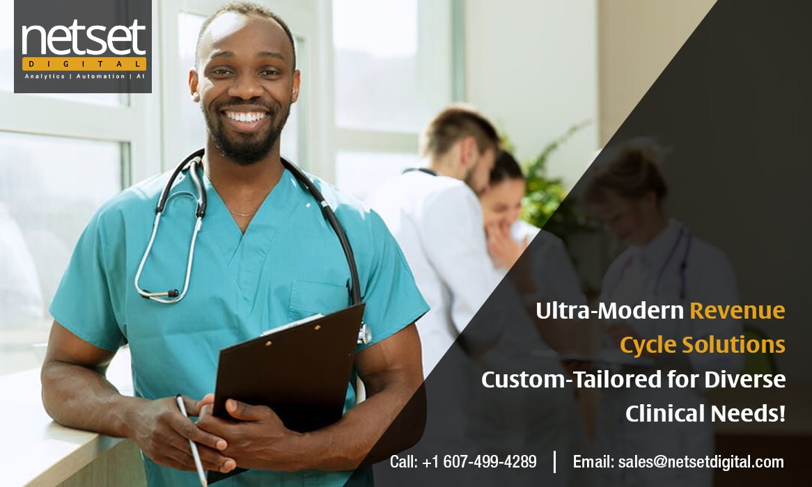 NetsetDigital's tweet photo. At NetSet Digital, we offer a variety of bespoke RCM solutions that are designed to well-align with your specific practice management needs and workflow hierarchies, thus, optimizing the entire process of medical billing, from start to finish.

https://t.co/fNjdWN2NI1 https://t.co/aQHqDB4Ocr