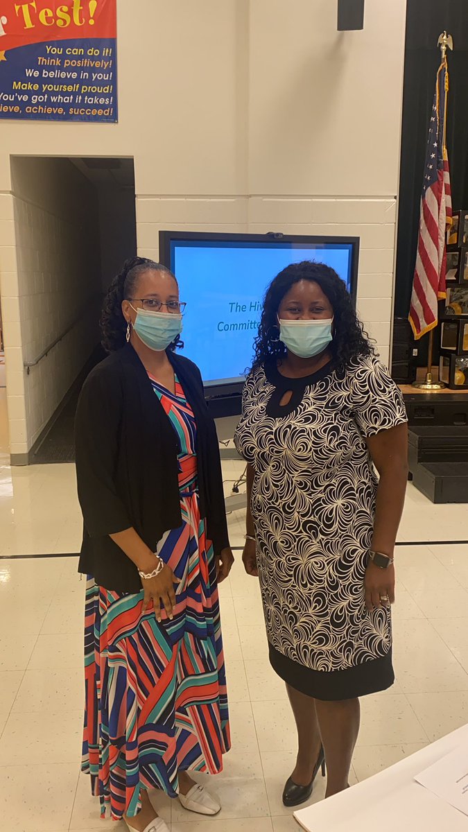 Our administrators are committed and ready for this school year! <a href="/EducatorKYoung/">K. Young</a> <a href="/MauryHuff/">Tammie</a>
