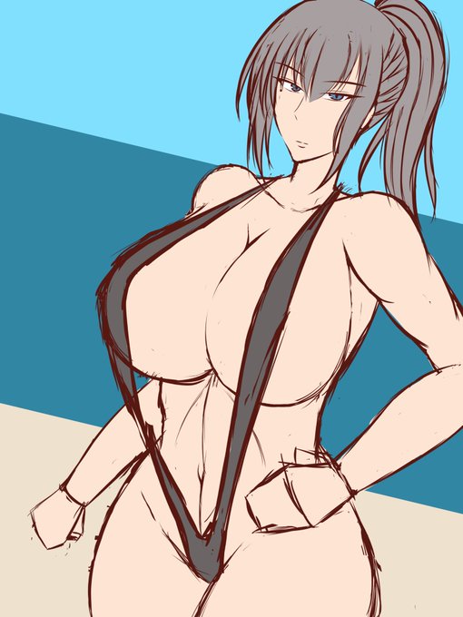 うちの先生色だけ。エロい水着合うなぁ( ͡° ͜ʖ ͡°) 