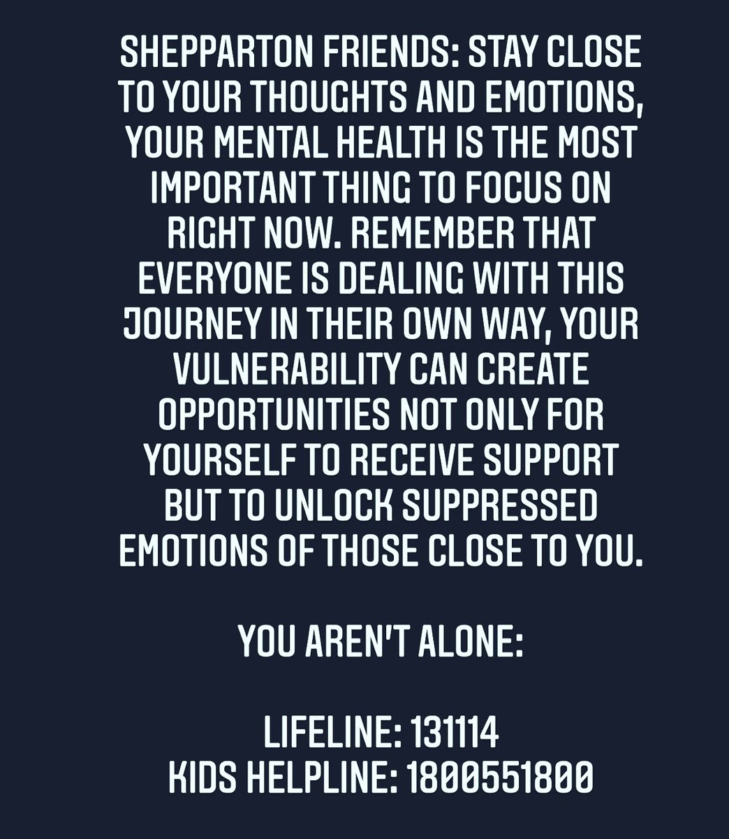 To my mates in Shepparton