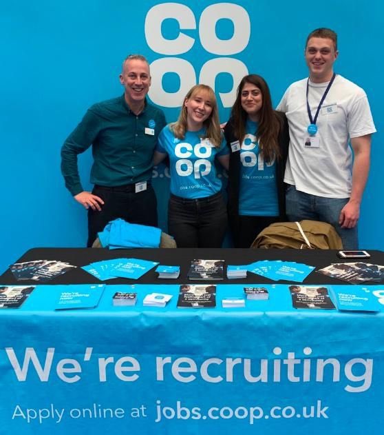We are recruiting customer team members in London Colney co-op food store.