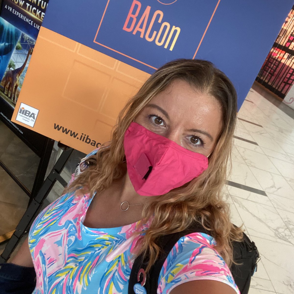 cassandrafaris's tweet photo. It’s Conference Day! I’m giving my mental health in tech talk at @iibacbus Columbus BACon! 👩🏽💻💬😷 #DeveloperCommunity #CBusTech https://t.co/TOQV3gEwHX