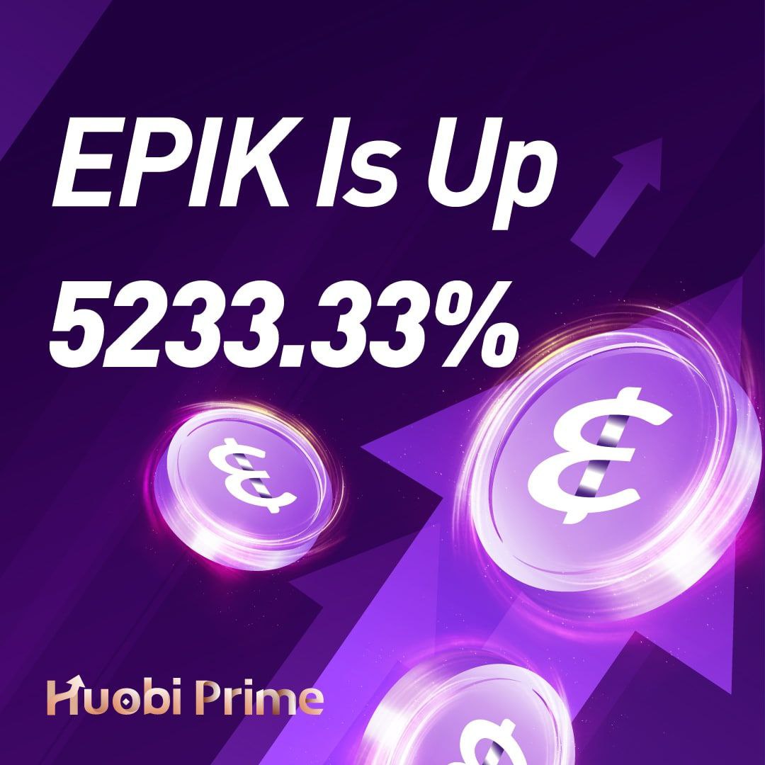 HTX_India's tweet image. 8th Huobi Prime is 🔥🔥🔥

$EPIK is up 5233.33%! 🚀 @EpikPrime

#HuobiPrime

Trade EPIK now!!!👇
huobi.com/en-us/exchange…

huobi.com/en-us/exchange…
