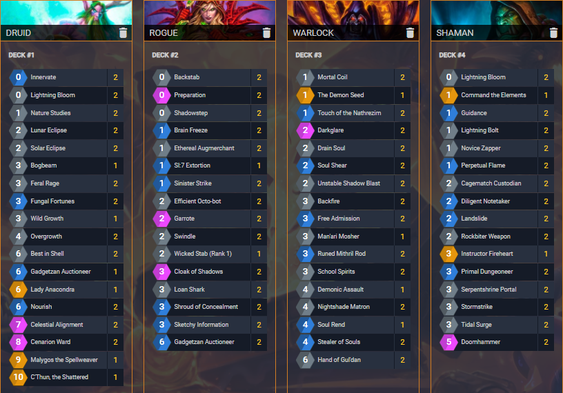 ThunderUP_HS's tweet photo. My Silvermoon Lineup https://t.co/Ap0CGY4tUB