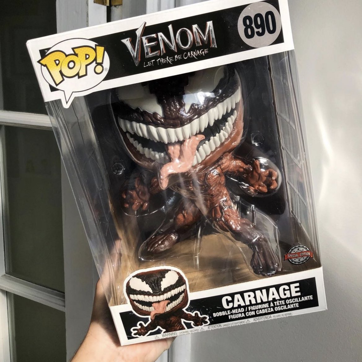 Venom 2: LeVenom 2: Let There Be Carnage, Carnage 10 Funko Pop! Vinyl  Figure