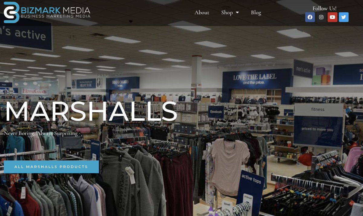 Bizmarkmedia's tweet image. FREE SHIPPING at $89- Evergreen Use CODE - SHIP89
SHOP NOW: track.flexlinkspro.com/g.ashx?foid=2.…
#shoponlinewithus #Freeshippingcode #marshalls