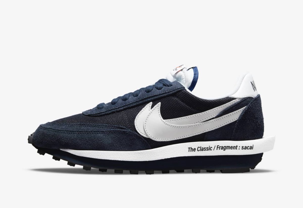 SnkrsStock's tweet photo. Good luck everyone , nice stock for the waffles today good chances of hitting #snkrsstocks #snkrs #nike #ldwaffles #sacai #fragment #blue https://t.co/ydiB9JvMFw
