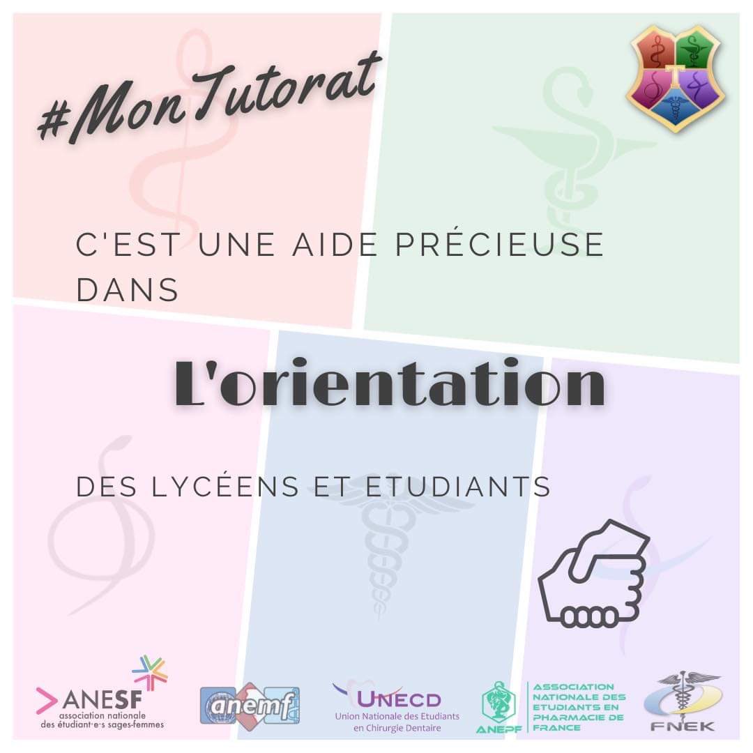 #MonTutorat, c’est une aide dans l’orientation des lycéens et un #dialogue avec les étudiants 🗣

🧭 #Informations complètes sur les métiers et études de #santé
🧭 #Aide personnalisée pour son éventuelle #réorientation
🧭 Visites de #lycées et salons dès la #Rentree2021