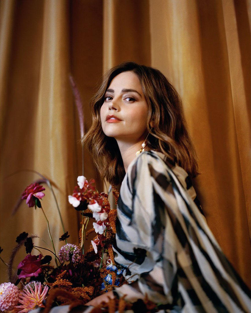 jcolemannet's tweet photo. Jenna Coleman photographed for The Telegraph (2017) https://t.co/gFPBwBVlIU