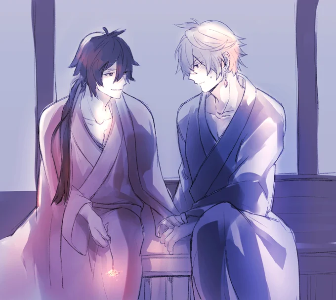 お題「花火」
 #タル鍾ワンドロワンライ 