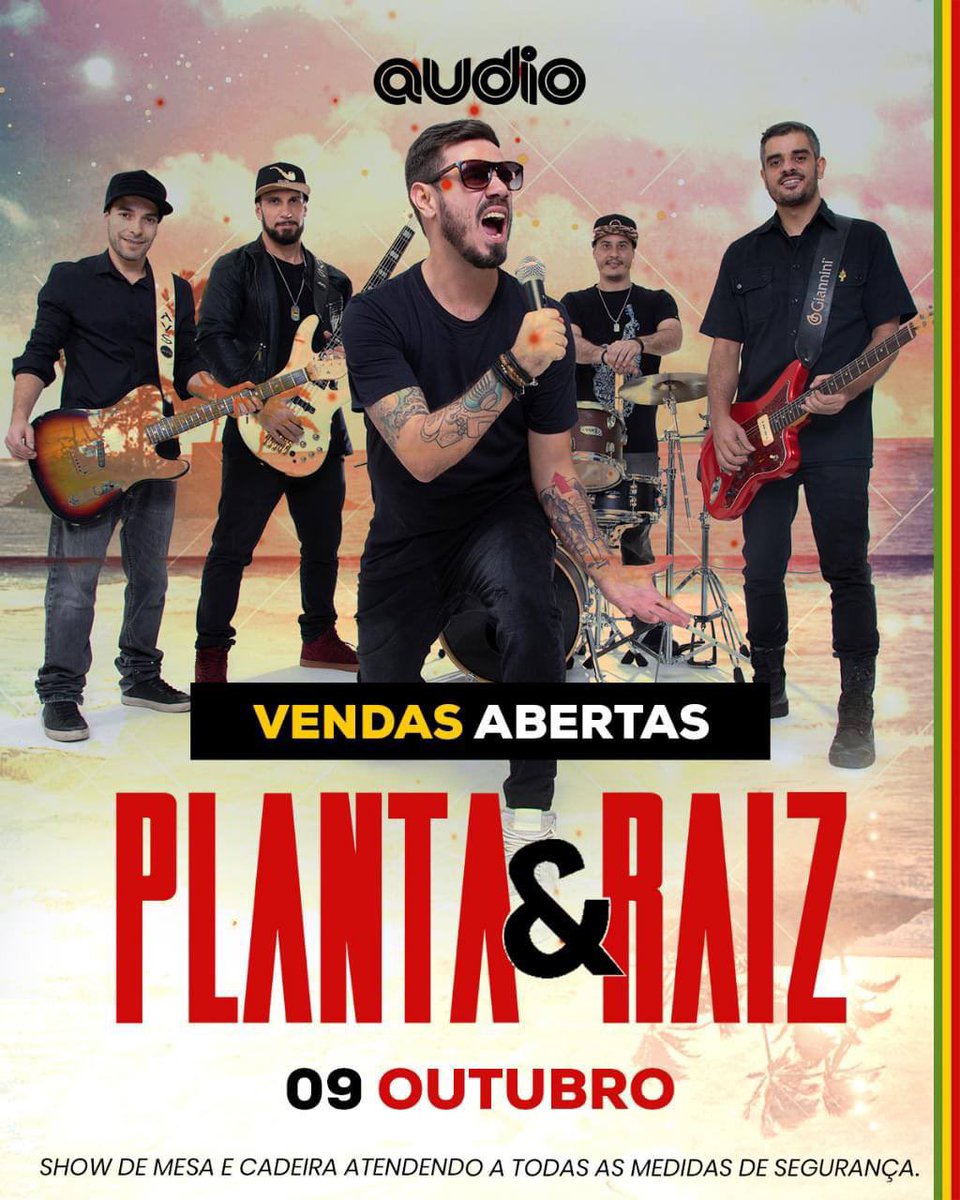 ticket360's tweet photo. Alô nação regueira! Dia 09 de Outubro tem um super show com a banda @plantaeraiz na @audio em São Paulo! 🔥
Ingressos já a venda:
➡️ https://t.co/67A36IOhU1
#audio #audiosp #show #plantaeraiz #bandas #reggae #reggaemusic #ingressos #ticket360 https://t.co/bx9e9zKnNG
