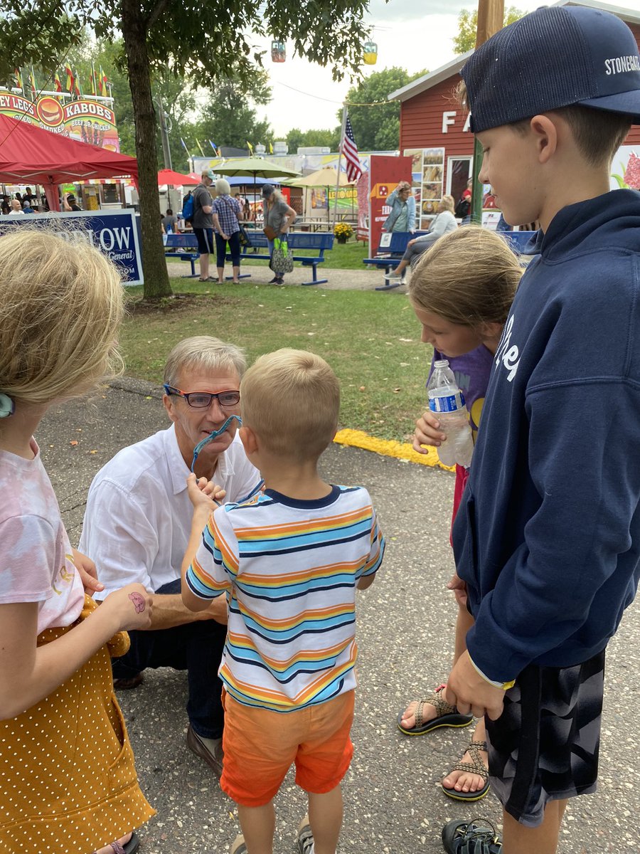 We had WAY too much fun on Day 1 of the Great Minnesota Get-Back-Together! 

Brave the weather and come see us at the fair today. We can’t wait to see you! https://t.co/oVwC3VcA5q
