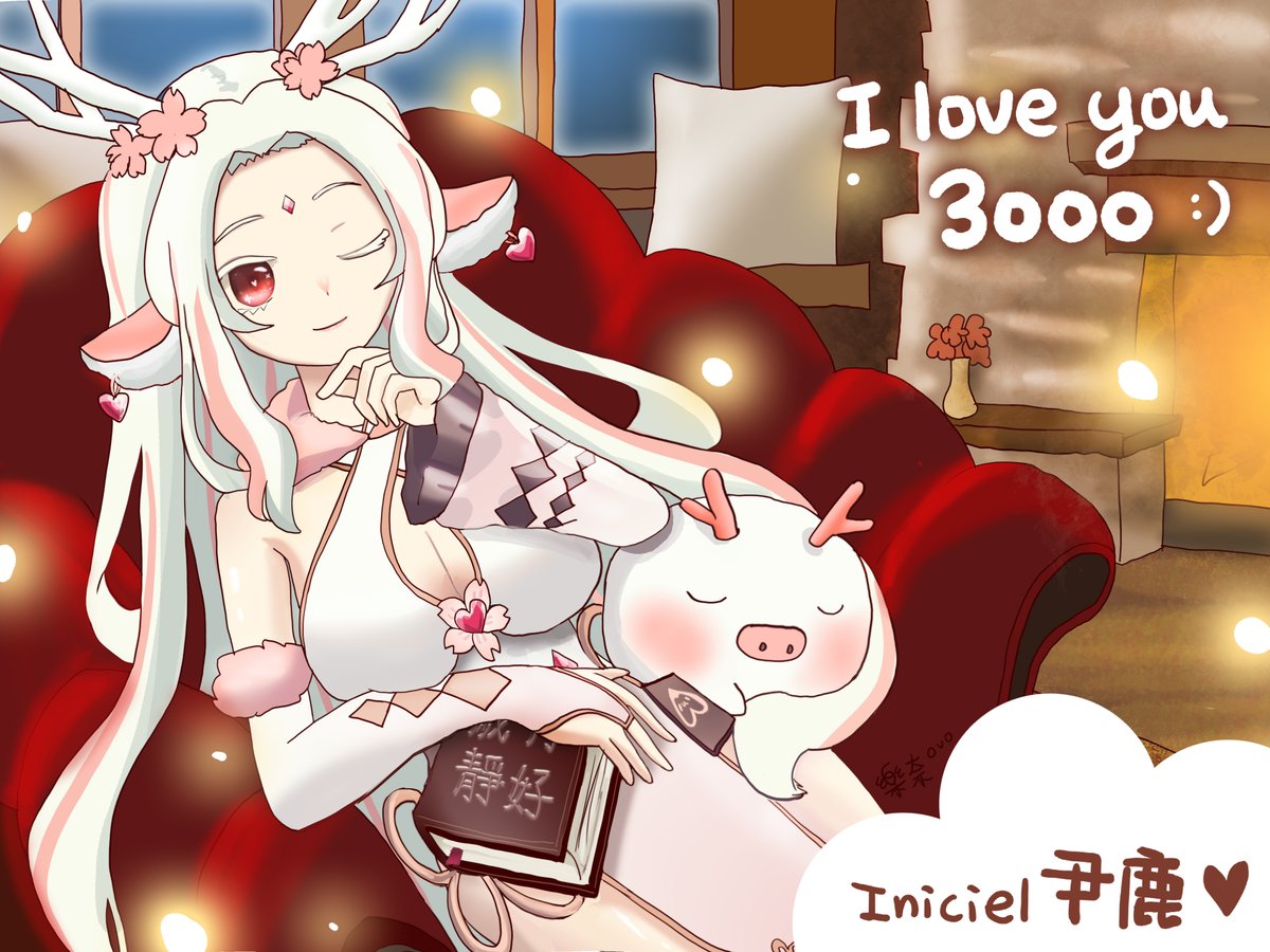 RanaVtb's tweet photo. 尹鹿3000訂閱 ovo !!!!!!! 樂奈愛你3000🌸
#IniART https://t.co/FkwlUuyOde