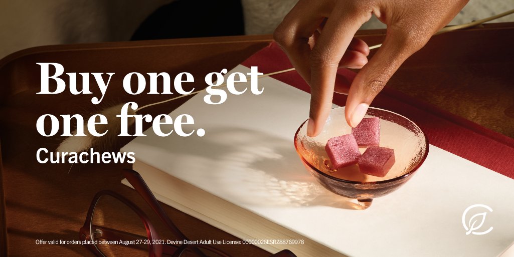 Three day flash sale on all Curaleaf CuraChews!
Grab some now while supplies last for your weekend adventures at the link below.⬇️
curaleaf.com/locations/ariz…

Devine Desert Adult Use License: 00000026ESRZ88769978