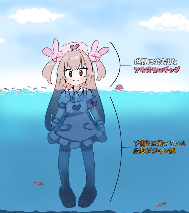 「髪飾り 海」のTwitter画像/イラスト(人気順)