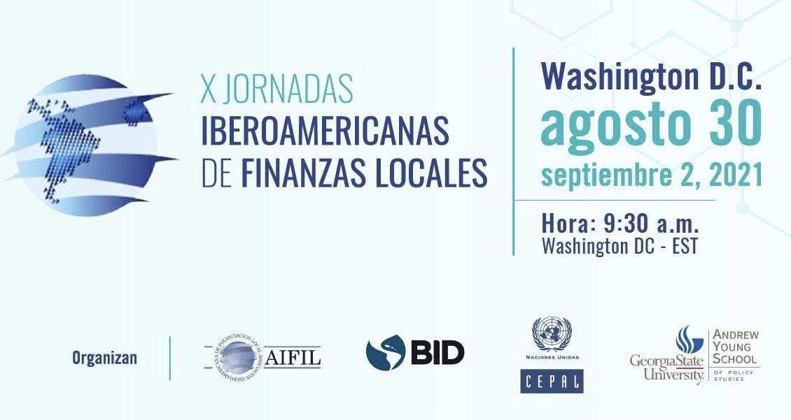 La X jornadas iberoamericanas de finanzas locales serán las mañanas del 30 de agosto al 2 de septiembre Inscripciones aquí iadb-org.zoom.us/webinar/regist…