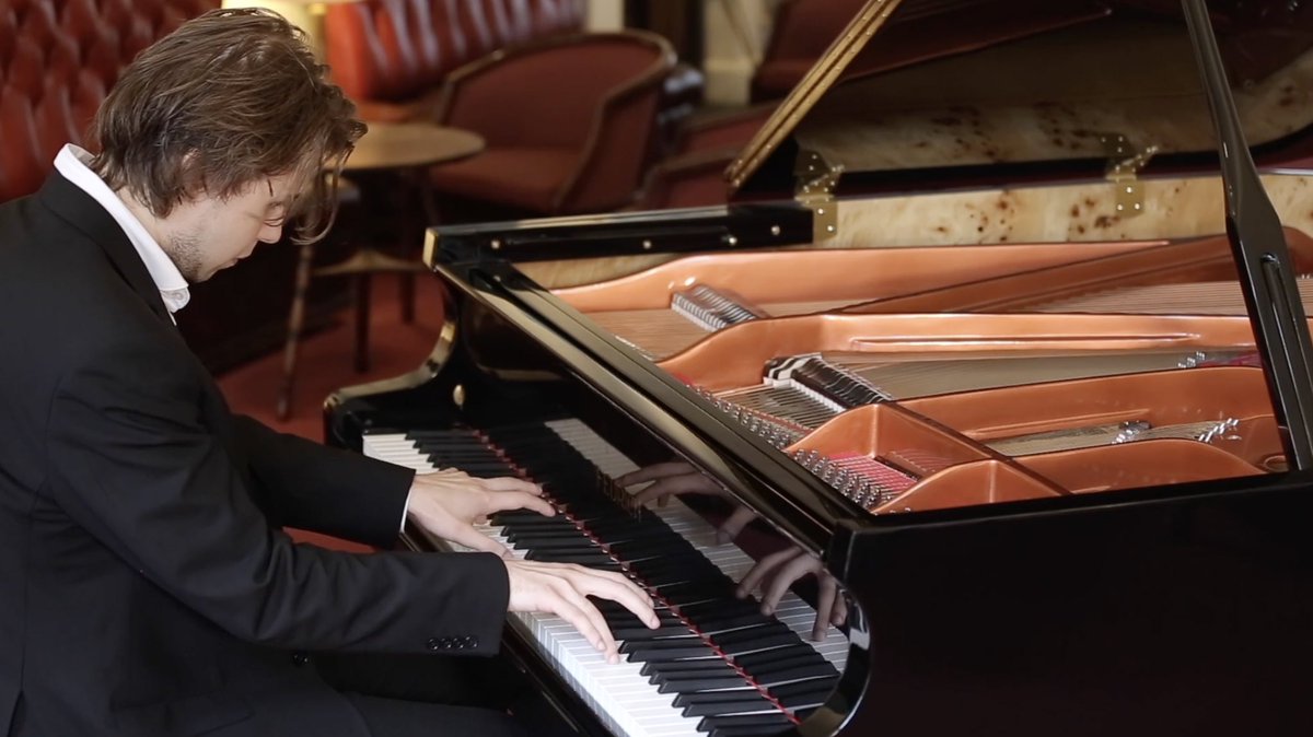 Join us for the Finale of Virtual Fridays on the #edfringe as young Russian #pianist Nikita Lukinov returns for another outstanding #concert. Nikita is performing pieces by Beethoven, Debussy and Scriabin. Watch it here: vimeo.com/577583566