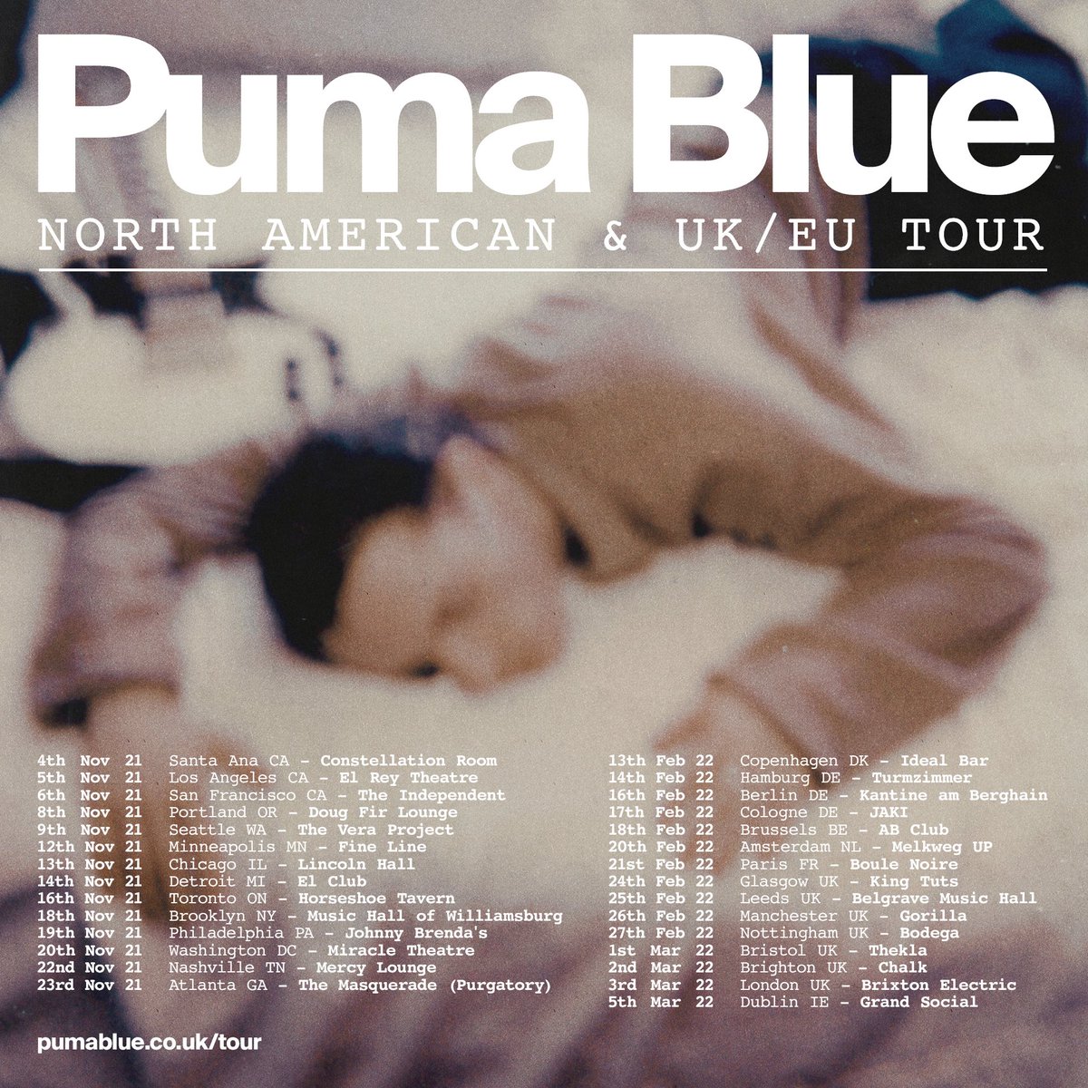 pumabluemusic's tweet photo. ALL TICKETS NOW ON SALE
can’t wait 🌹 
https://t.co/uPiOSru7t5 https://t.co/pLNAB7nNiM