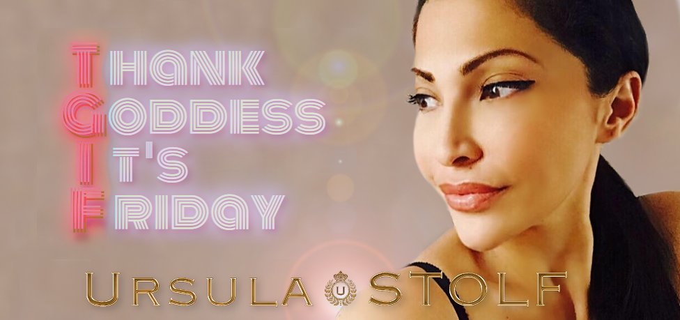 TiniAsistente's tweet photo. THE REAL MEANING OF #TGIF :
Some revere Her as a Goddess β¨π. And they are right ππ.
FOLLOW, WORSHIP & JUST THANK THE DIVINE @UTheKnockOut β¨π.
β¨π #UrsulaStolf l #LivingGoddess l #Stolfism l #StorageWars l #GoddessU l #Celebration l #WeekEndGoddess l #ThankYouGoddess πβ¨ https://t.co/xwMb0Dkeq9