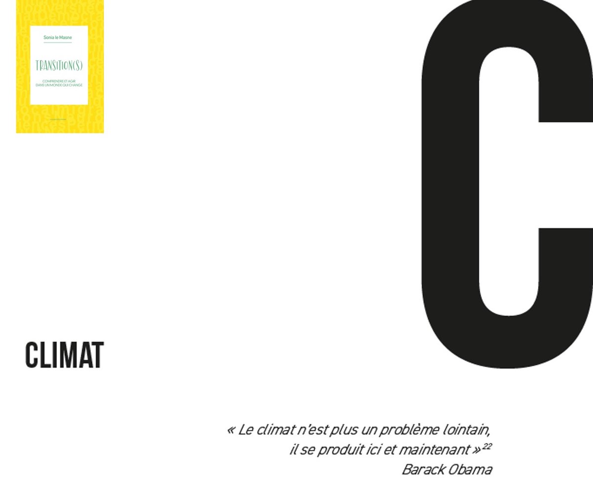 🔥 🌪 🌏 A la lettre C de Transition(s), on trouve évidemment #Climat: chiffres, explications du cycle du carbone, de l'effet de serre et des #rétroactions,  décryptage des rapports du GIEC etc. TRANSITION(S) est dispo chez votre libraire et sur toutes les plateformes.
