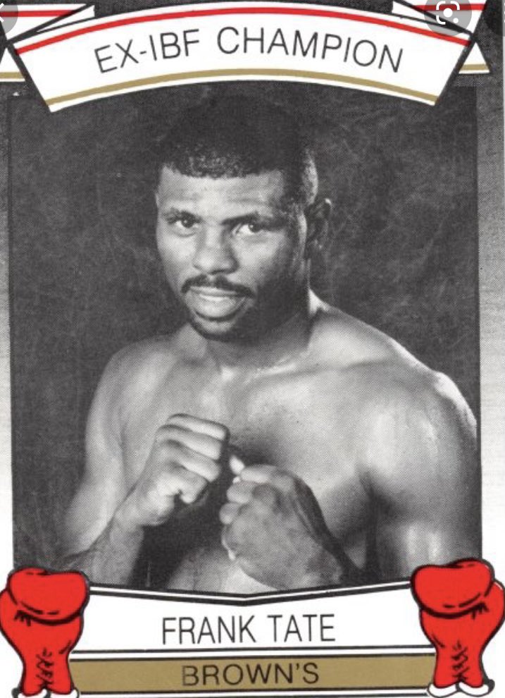 Happy birthday Frank Tate 1984 gold and middleweight World Champion. 