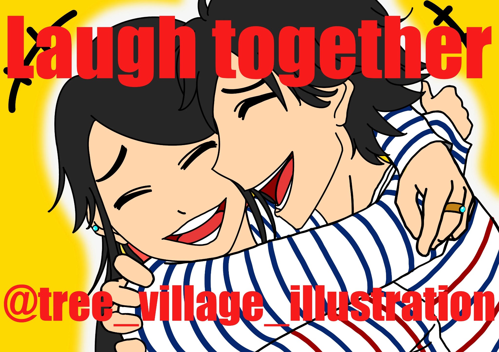 ねこのすけ Tree Village Illustration Neko No Suke Twitter