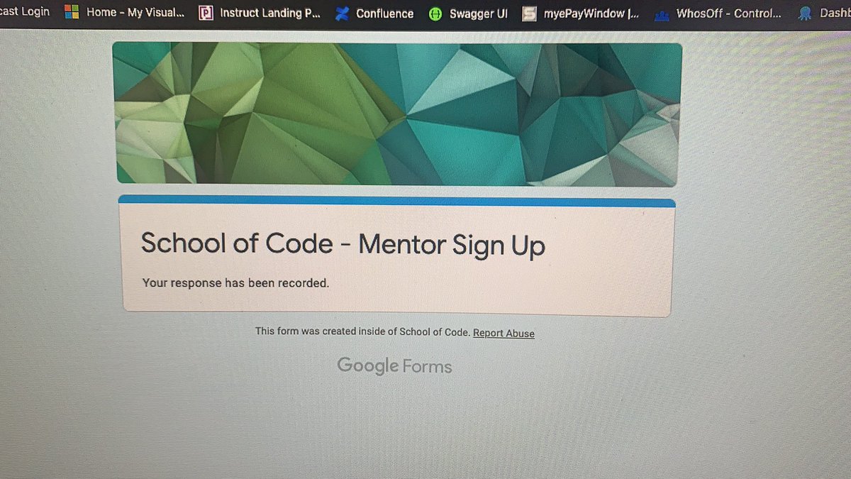 DanielBeckDev's tweet photo. @boredinbrum @theSchoolOfCode I am officially signed up 🎉 https://t.co/FWJzavoLgi