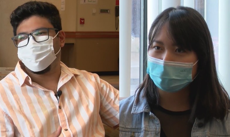 Missouri State News (@mostateunews) on Twitter photo They made it! International students like Jonas and Trisha finally got to <a href="/MissouriState/">Missouri State</a> this fall despite facing challenges from #COVID19. They share their experience with <a href="/DavidChasanov/">David Chasanov</a>: bit.ly/3yrsXsS. <a href="/MoStateGlobal/">#InternationalBears</a> @MSUGradCollege <a href="/kolr10kozl/">KOLR10 | Fox 49</a> They made it! International students like Jonas and Trisha finally got to <a href="/MissouriState/">Missouri State</a> this fall despite facing challenges from #COVID19. They share their experience with <a href="/DavidChasanov/">David Chasanov</a>: bit.ly/3yrsXsS. <a href="/MoStateGlobal/">#InternationalBears</a> @MSUGradCollege <a href="/kolr10kozl/">KOLR10 | Fox 49</a>