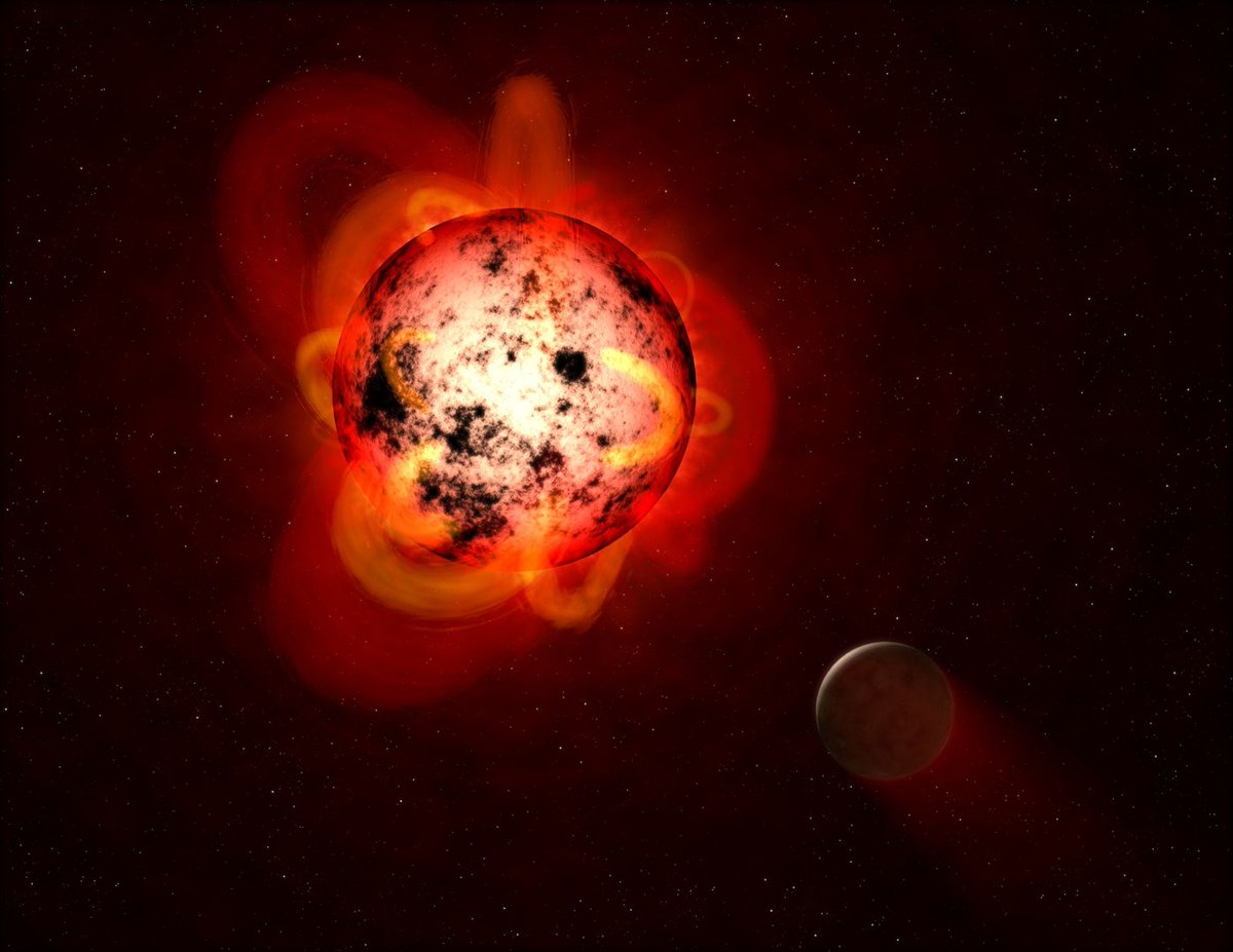 maximaxoo's tweet photo. #Space: 3/4 of the stars in our galaxy are #RedDwarfs, so shouldn’t we be orbiting a red dwarf rather than a G-dwarf? #RedSkyParadox
👁 https://t.co/Nv50SieqDo via @astrobites https://t.co/HvwntQVNOz