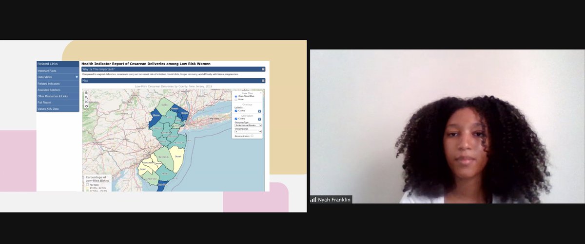 Essex County Schools of Technology (@schools_essex) on Twitter photo A BIG Congrats to Essex County Newark Tech student Nyah Franklin on completing her prestigious internship with <a href="/HMHNewJersey/">Hackensack Meridian</a> M.I.N.D.S. (Medical Internship Navigating Diversity and Science). Nyah presented her research on the disparity of cesarean rates among African Amer. Women A BIG Congrats to Essex County Newark Tech student Nyah Franklin on completing her prestigious internship with <a href="/HMHNewJersey/">Hackensack Meridian</a> M.I.N.D.S. (Medical Internship Navigating Diversity and Science). Nyah presented her research on the disparity of cesarean rates among African Amer. Women