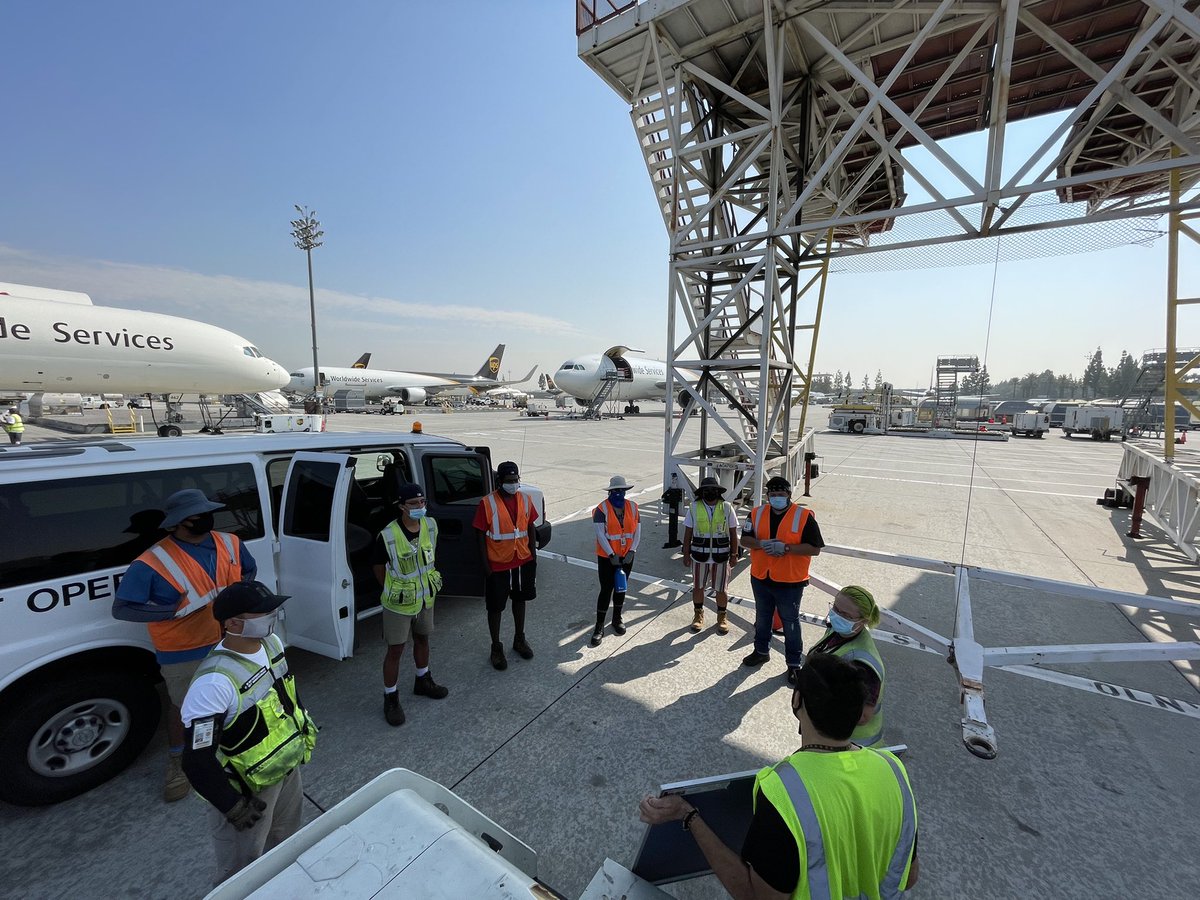 Going over wellness Wednesday on the ramp!