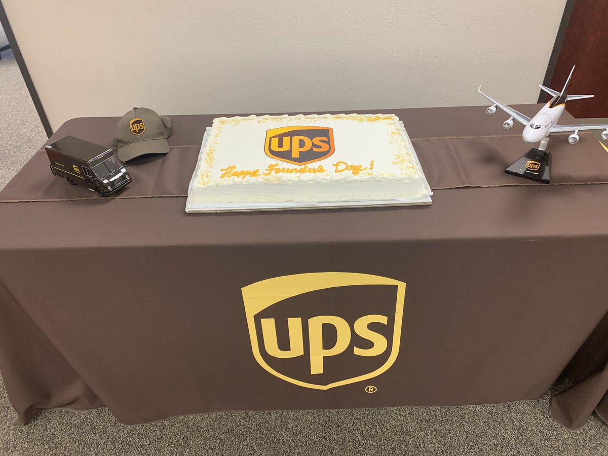 It’s not a party without cake! #FoundersDay #UPSFoundersDay #114YearsYoung