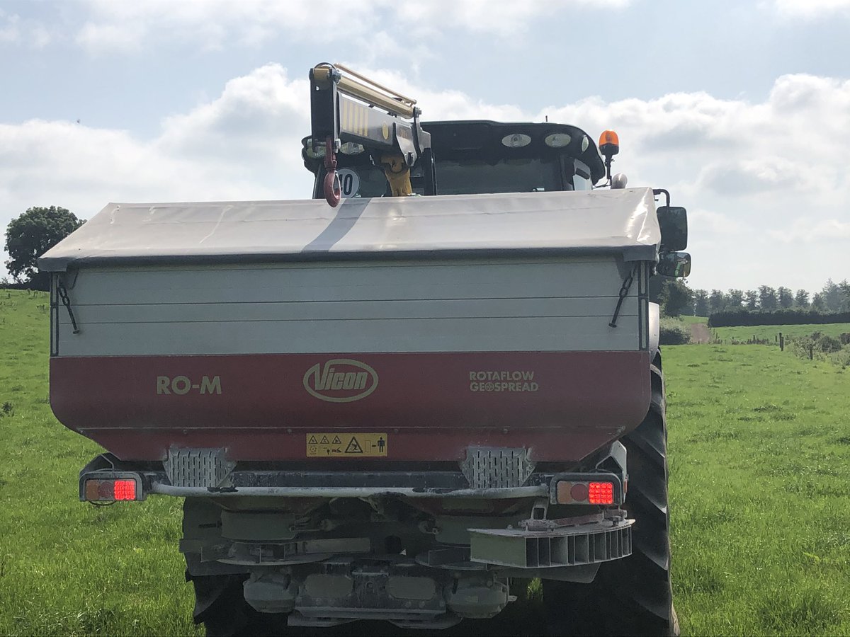 SalesianAg's tweet photo. Our new @RossmoreEng Fertiliser Hoist is now attached to our Vicon Spreader and ready for use. https://t.co/cnCpF2MsFV