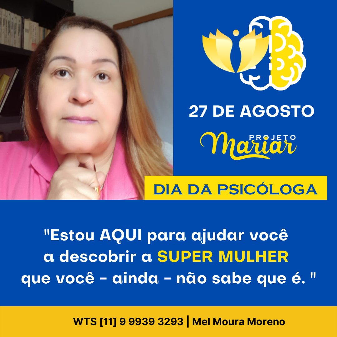 ProjetoMariar's tweet image. 🌷Mulher-Maria, dedique 1h da sua semana, para um processo de AUTOCONHECIMENTO.

Você perceberá as MUDANÇAS em seu modo de pensar, sentir, agir e falar.

Agende seu horário comigo.

Faça sua vida valer a pena.

Vamos Mariar!💫

#projetomariar #autoconhecimentoépoder