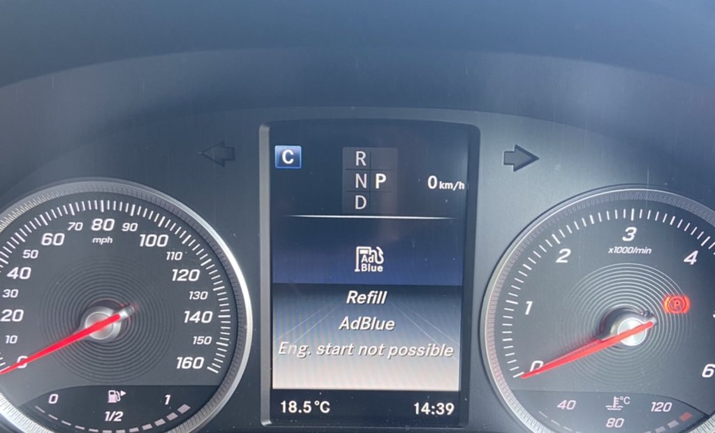 LucindasIreland's tweet image. I now know what AdBlue means - I thought it was anti-freeze! #rescued #glasthule