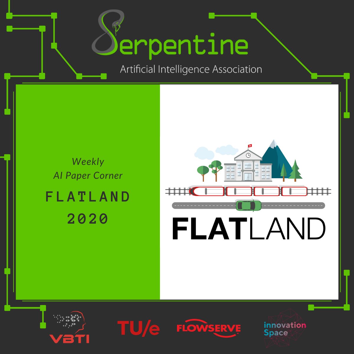 Discover Serpentine algorithms yourself this month in our weekly #artificialintelligence competition corner! Continuing with our third post we dive into #logisticsoptimization.
Read the paper (serpentine.ai/wp-content/upl…) and browse through the code created by team Serpentrain!