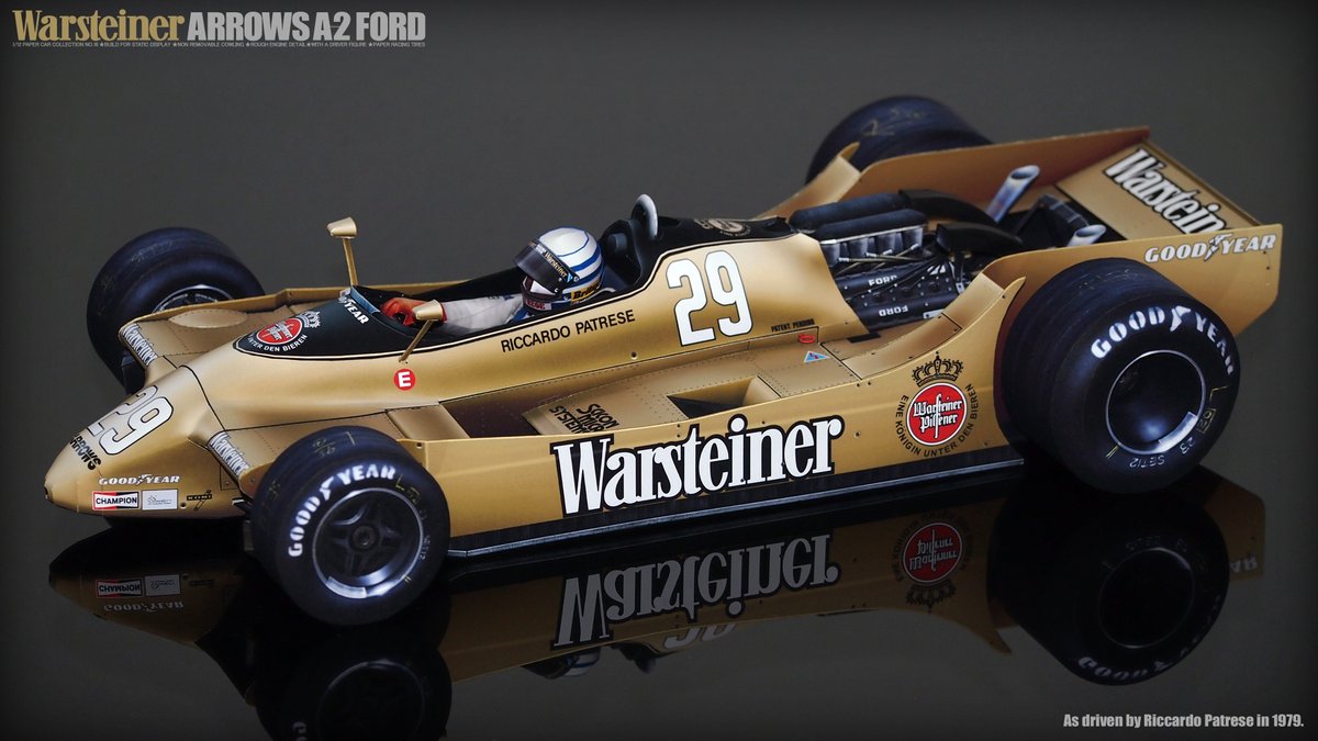 ミニチャンプス F1 アローズ A2 リカルド パトレーゼ ミニカー