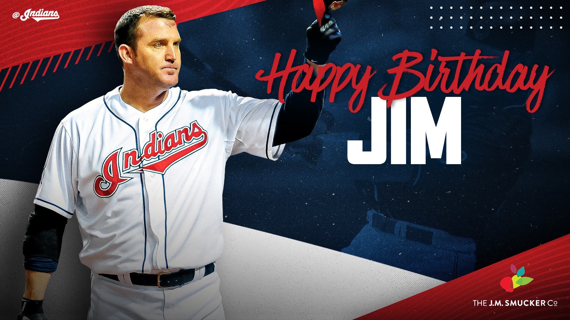 Happy Birthday to my all time favorite Indian Jim Thome! 
